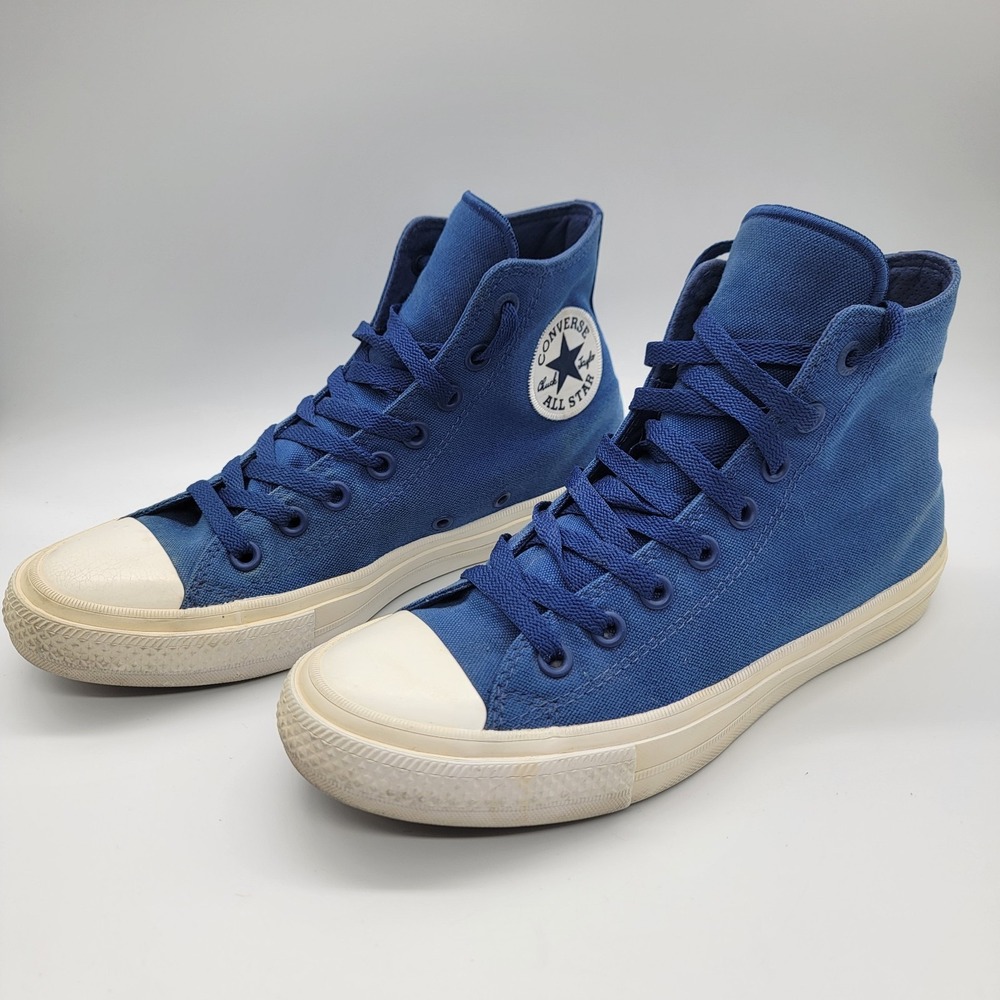 Converse Chuck Taylor All Star II Hi Sodalite Blue 150146C Women 9 Lunarlon Rare